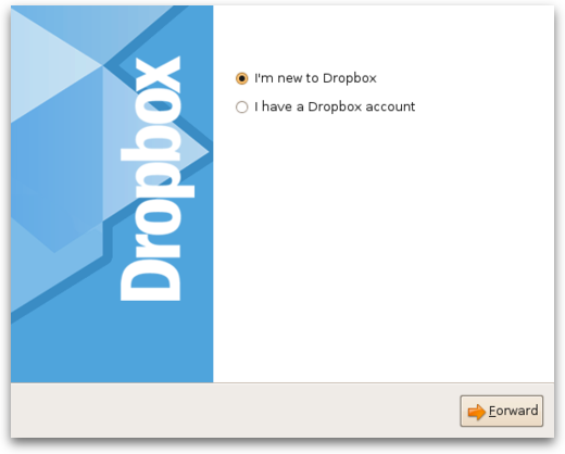 Setup Dropbox on Linux
